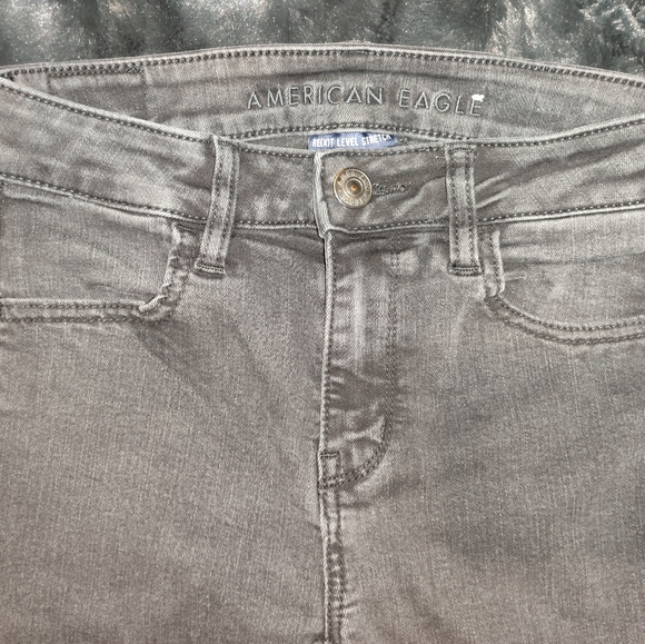 High Waisted American Eagle Jeans - Picture 2 of 2